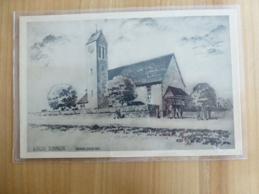 Subingen Kirche 1940er Jahren (Gebraucht) in Bettlach für CHF 5 – mit ...
