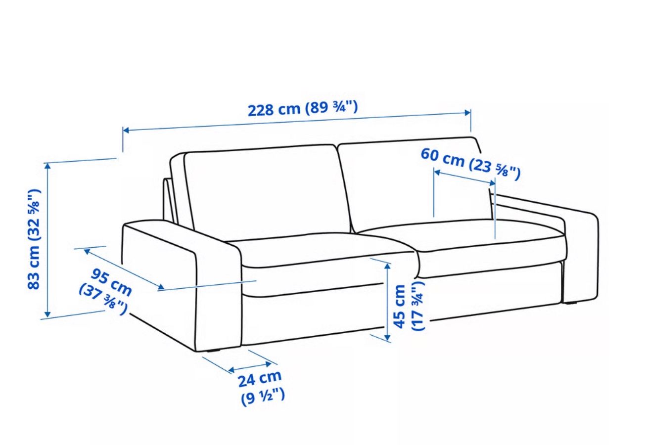 Ikea Divani: Sofa Kivik IKEA – Usato da Bonstetten venduto da Johanne_Lamalle 1