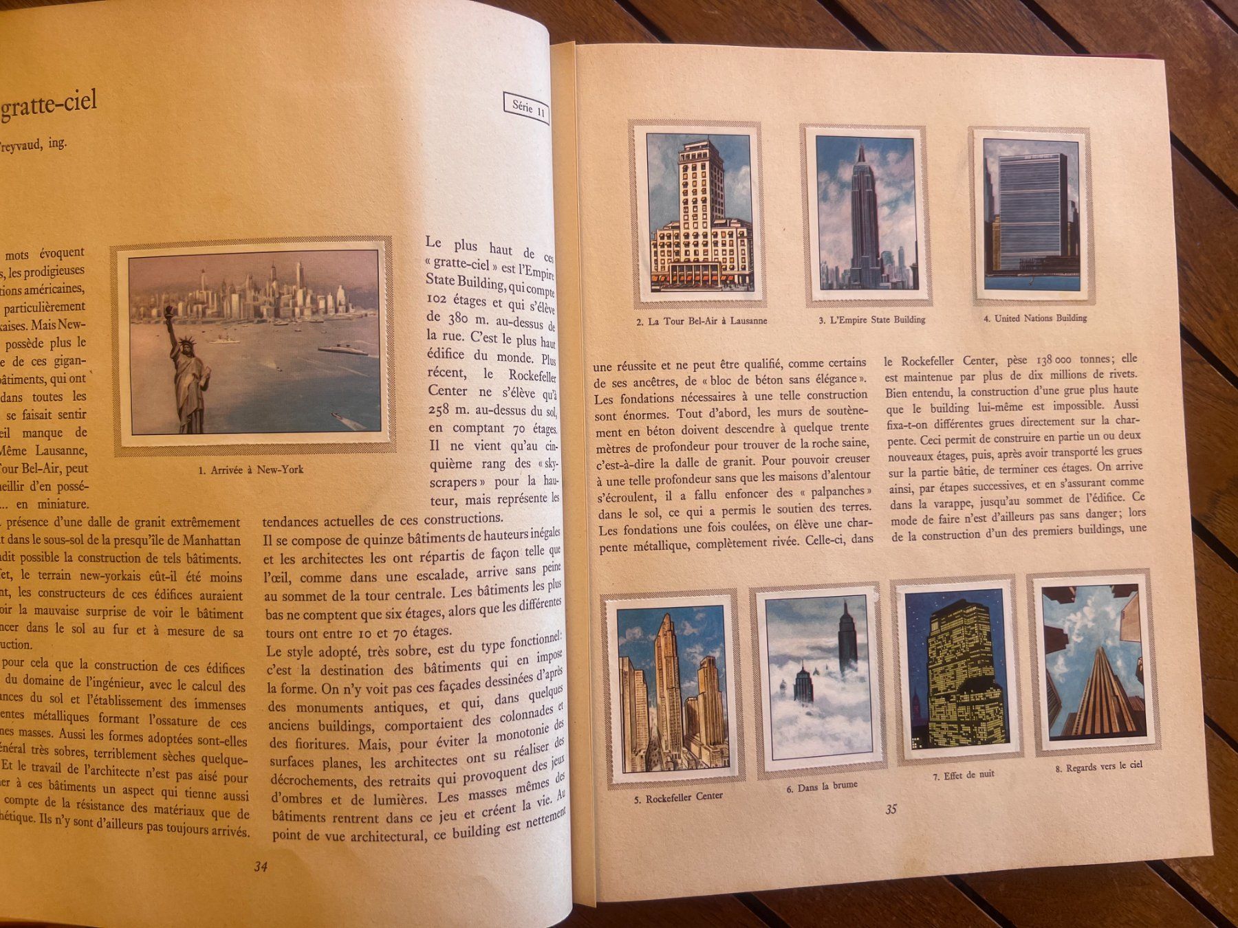 Album: Album avec vignettes collées 1954 – Usato da Savigny venduto da ron_q529 8