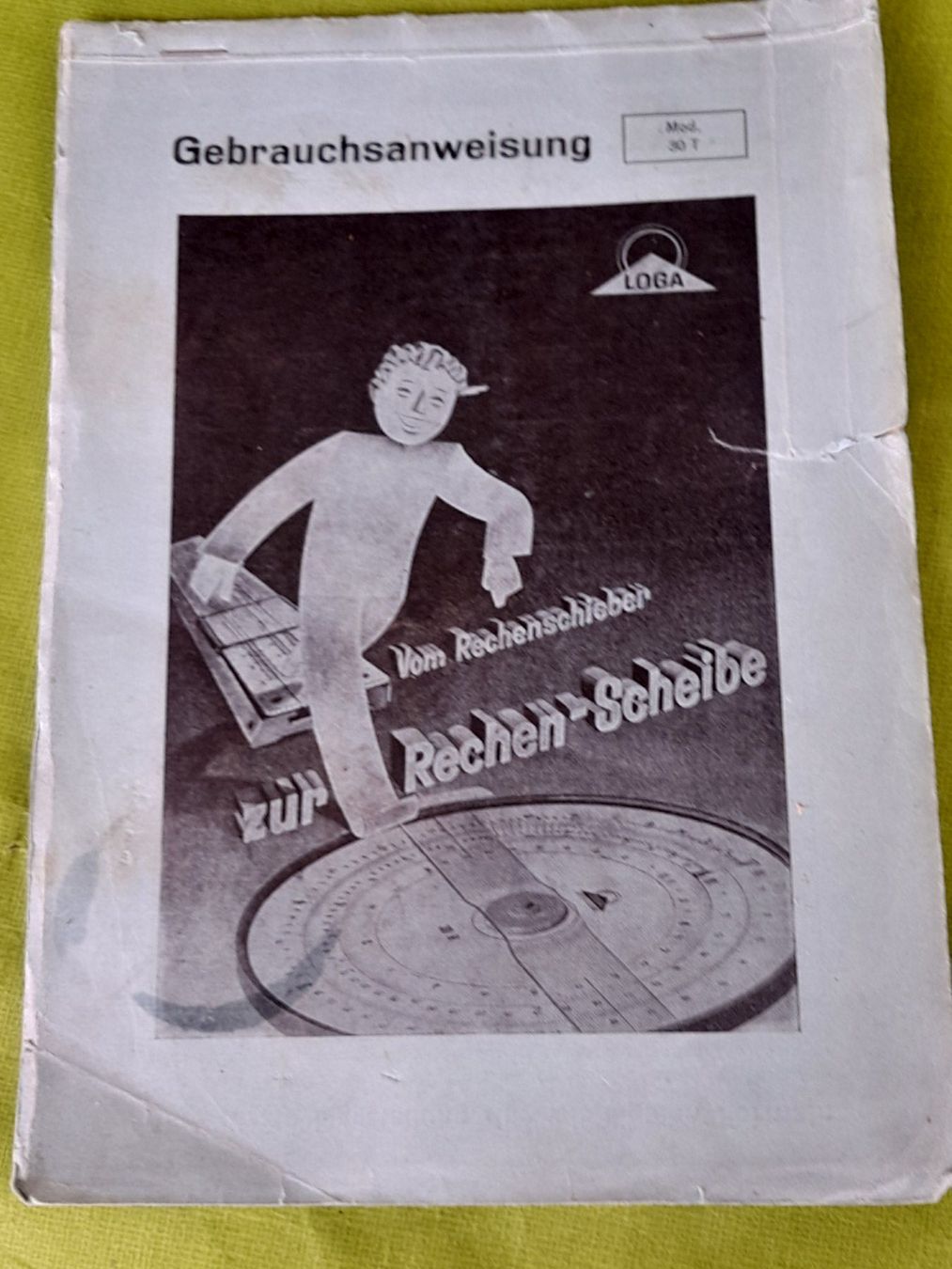 Calcolatrici tascabili: LOGA Rechenscheibe mit Gebrauchsanleitung und Leder Etui – Usato da Aeschi b.Spiez venduto da 52_wochen 6