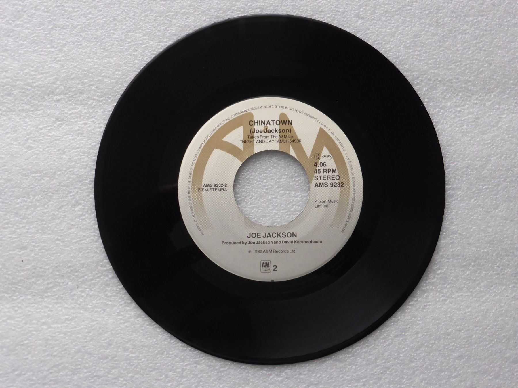 Dischi in vinile: Vinyl Single  JOE JACKSON – Usato da Küssnacht am Rigi venduto da Mondkinder 2
