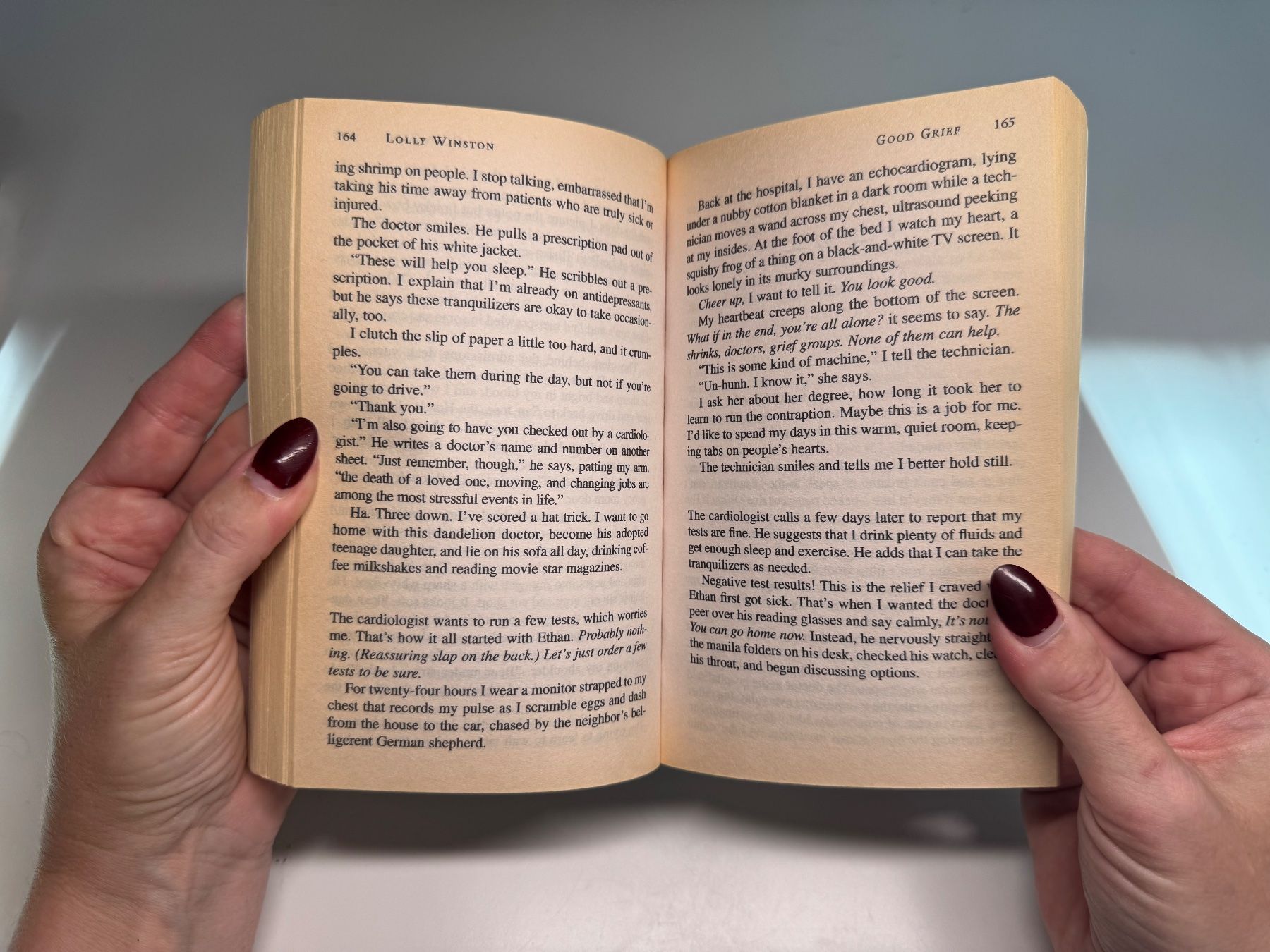 Libri: NOVEL: Lolly Winston, Good Grief – Usato da Grosswangen venduto da English_books 5