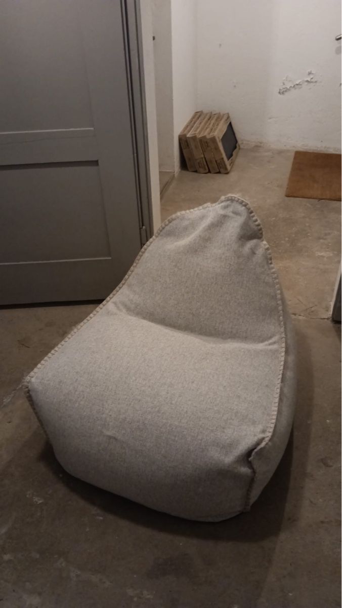 Sedie: SACKit Canvas Lounge Sitzsack Grau – Usato da Baden venduto da jessicachrist 5