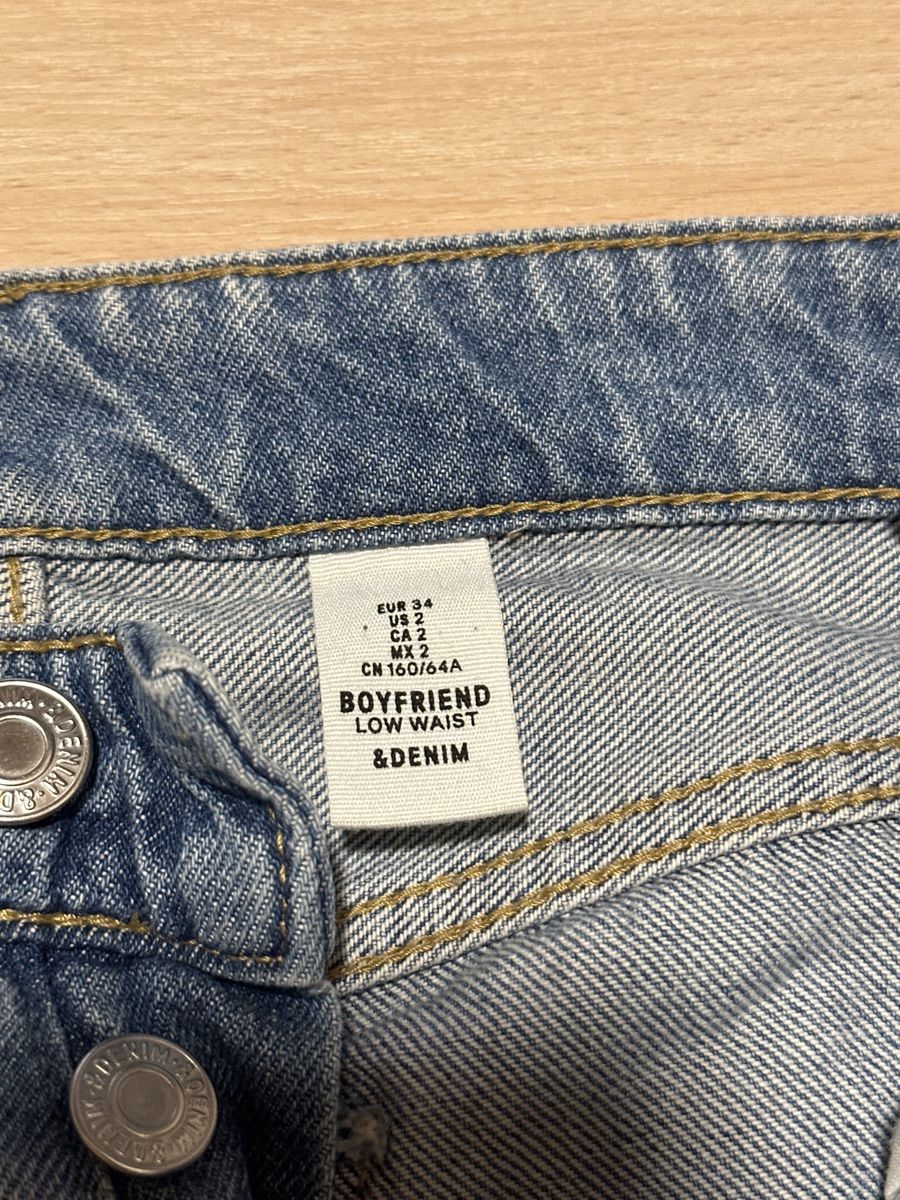 Pantalons: Jeans Hose Boyfrend & Denim 34 – Neuf (Voir description) à Berg SG par ES78 3
