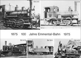 Bahn // 100 Jahre Emmental-Bahn // 1875 - 1975