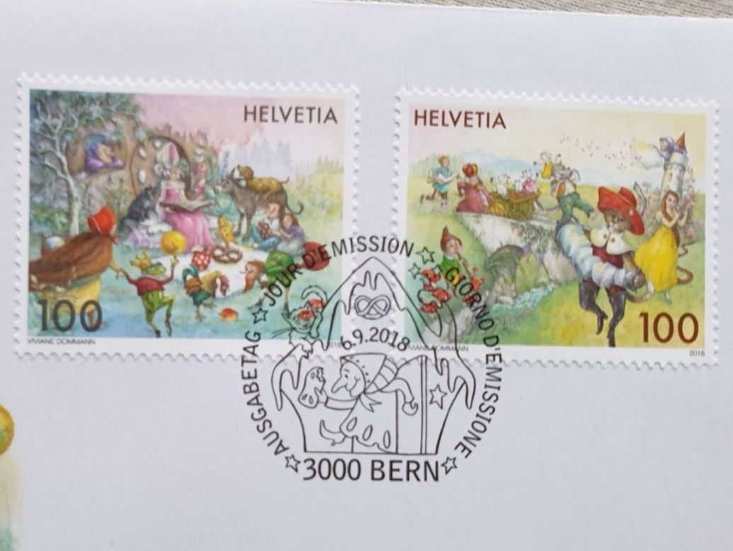 Alle Briefmarken: (504) Ausgabetag-Brief von 2018 – Gebraucht aus Schwarzhäusern von Inot3 1