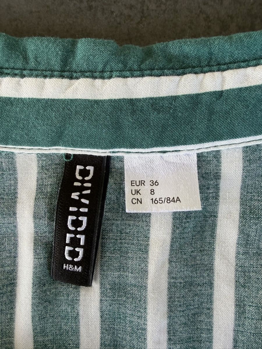 H&M Camicette: Bluse grünn, weiss – Nuovo (secondo la descrizione) da Frümsen venduto da laura002 1