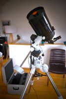 Teleskop Celestron mit Stativ und Zubehör gebraucht