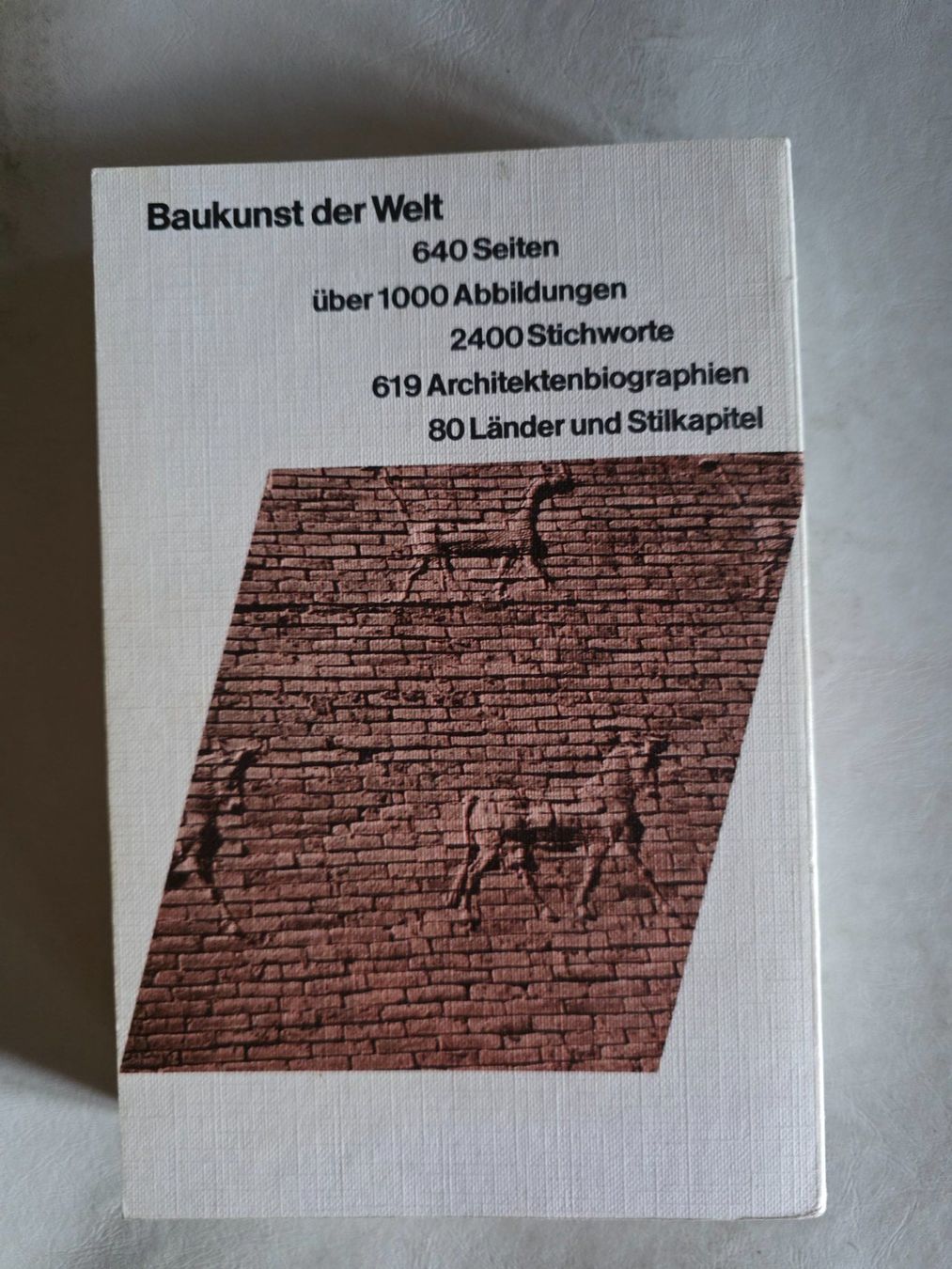 Bücher: Lexikon der Welt Architektur - Prestel 1971 – Gebraucht aus Walterswil BE von Lonitti 2