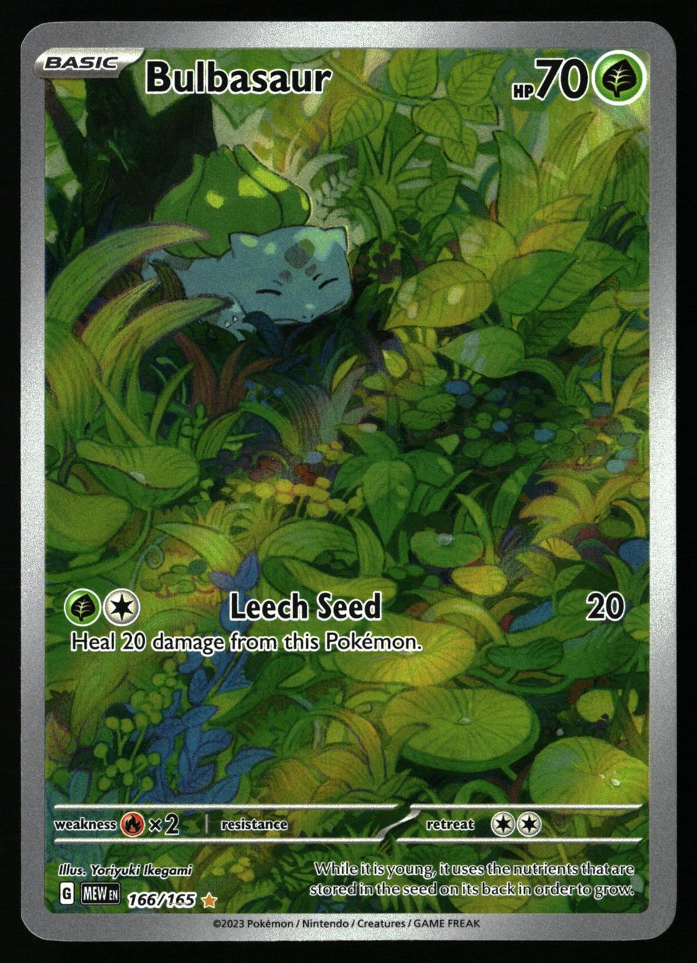 Pokémon Carte collezionabili: Bulbasaur #166 Pokemon Scarlet & Violet 151 – Usato da Feuerthalen venduto da Plazatoys