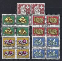 1958  Patria Viererblocks gestempelt ET.   15455