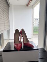 Escarpins rouges vernis - Taille 37 - Superbe état pour été