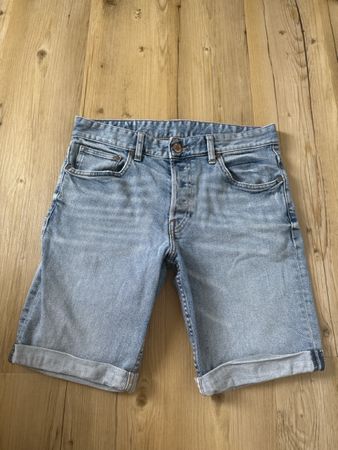 Jeansshorts blau Grösse 30 Slim Fit H&M 