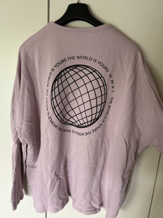 ASOS Oversized Sweatshirt - Light Purple, Size Large