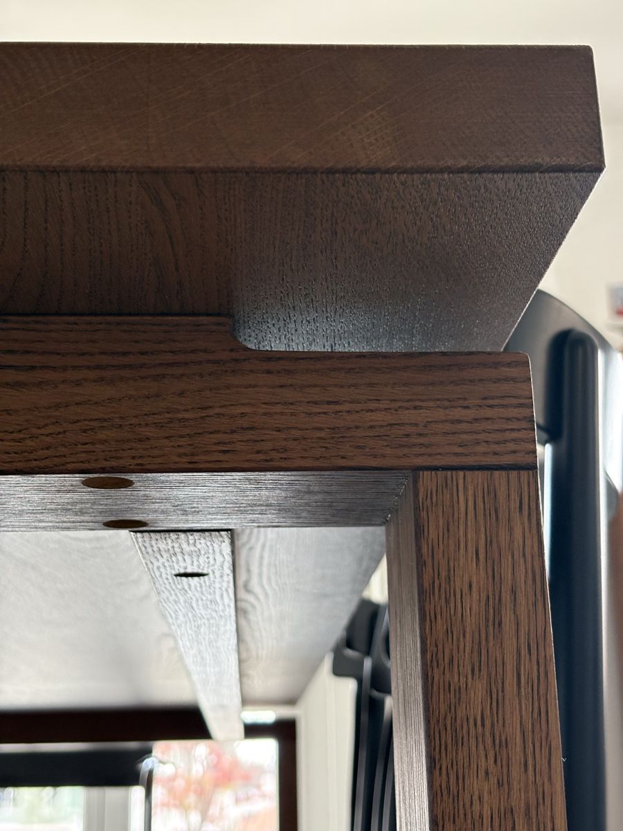 Ikea Tische: Table à manger design - 8 personnes - chêne – Gebraucht aus Peseux von and_5f6l 4