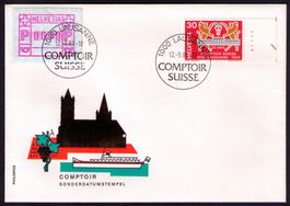 1000 LAUSANNE_Sonder-VO 12.9.81 COMPTOIR SUISSE_Gold-Illustr