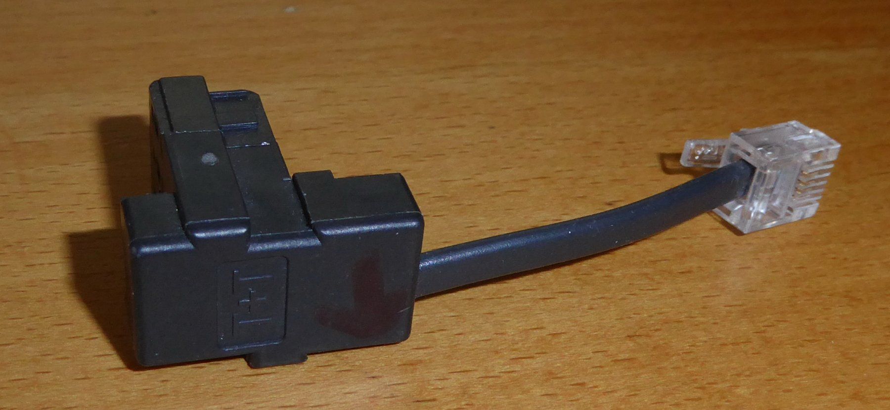 Cavi: Telefonkabel mit Adapter 110,  5 cm lang – Usato da Spreitenbach venduto da Turbo_1105 1