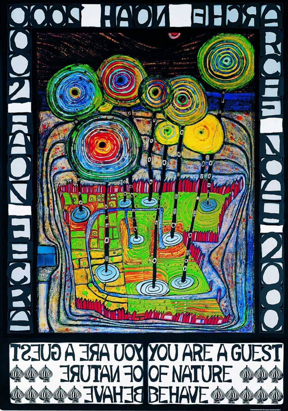 Foto & Immagini: HUNDERTWASSER ARCHE NOAH – Nuovo (secondo la descrizione) da Pfäffikon ZH venduto da Swiss.Olympia