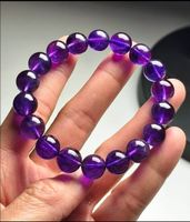 Bracelet en améthyste naturelle