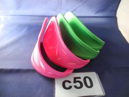 4 Stück C-String, grün und pink, Nr. c50