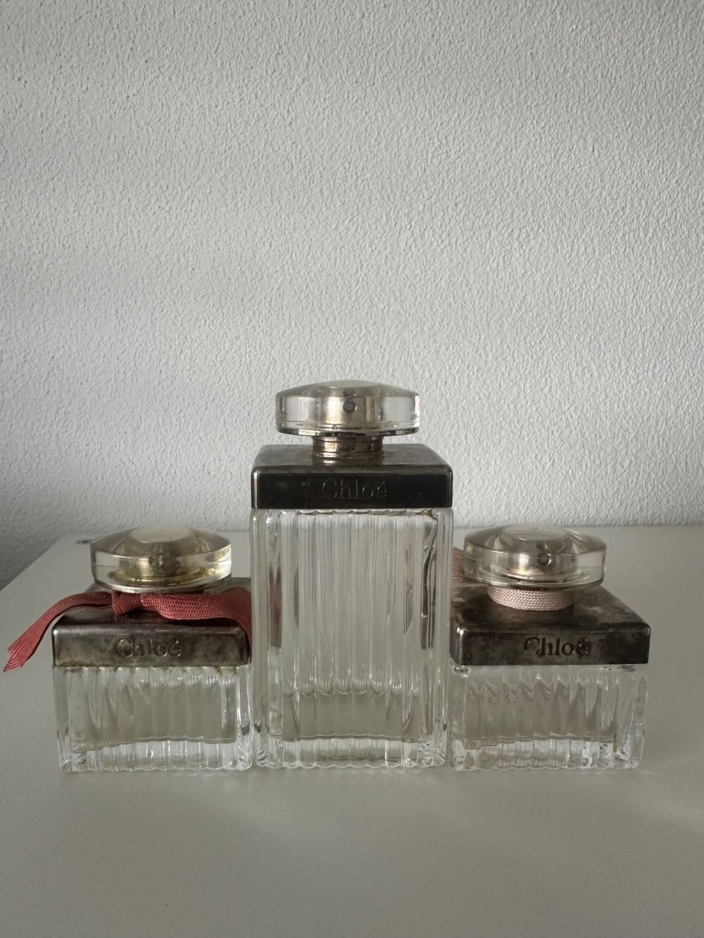Chloé Flaconi: 3 Chloe Parfum Fläschli leer – Usato da Zug venduto da tami12