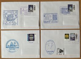 4 Schiffspostbriefe - Segelschiffe/Seenotrettung (42)