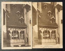 2 AK Chalon sur Saône Frankreich 1932/1935 gelaufen