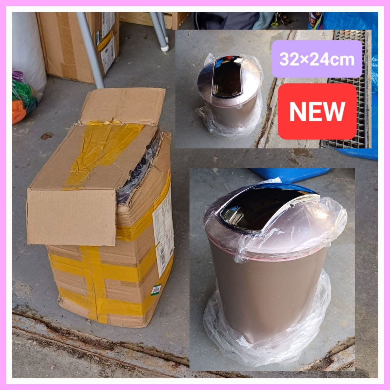 Abfalleimer: Poubelle/Papierkorb/Abfalleimer – Neu und originalverpackt aus Payerne von jea_m6nb 2