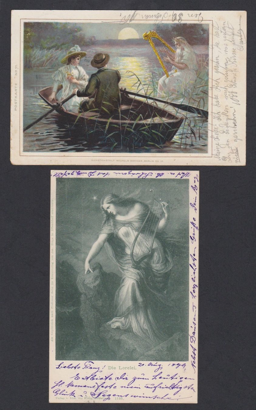 Cartoline postali: Harve   :   5 alte Ansichtskarten mit Harven-spieler – Usato da Vitznau venduto da Ropaku 1