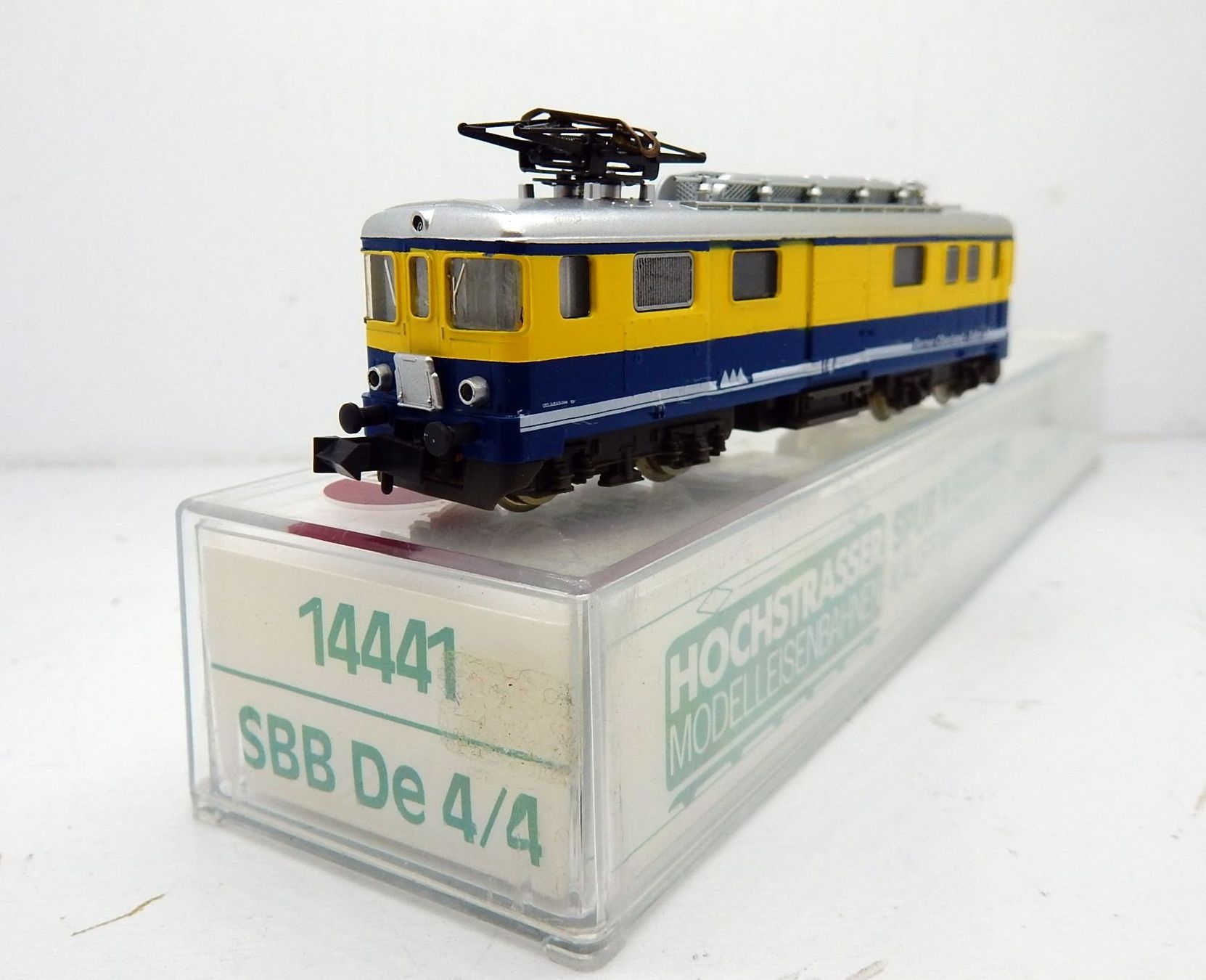Modelleisenbahnen: N BOB "Berner-Oberland Bahn"  Motrice  De 4/4 – Gebraucht aus Locarno von Gudrun2 1