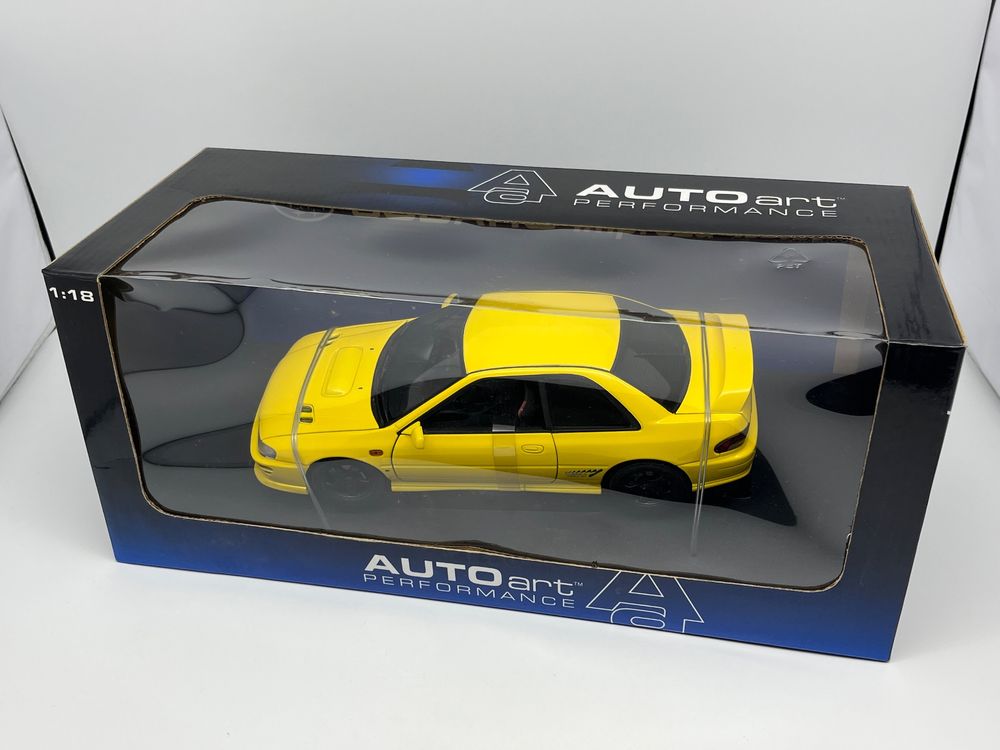 RARE 1/18 Subaru Impreza WRX Type R - AUTOart (Neu (gemäss Beschreibung ...