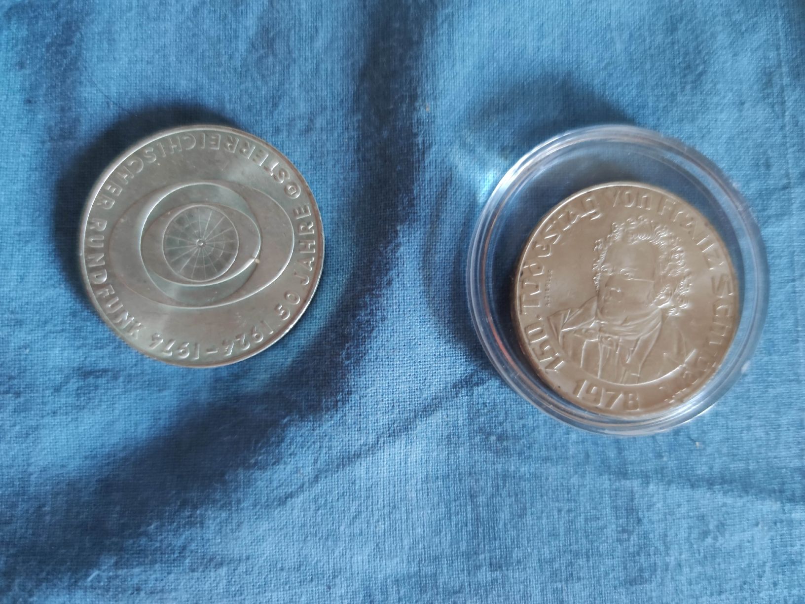 Tutti le monete: Silbermünzen 2 Stk. 50 Schilling – Usato da Igis venduto da rog_6t78