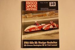MOTO SPORT SCHWEIZ, Nr. 38/ 1988