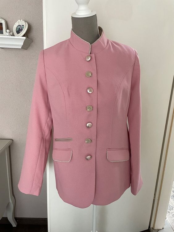Blazer Rose 100% Lin DPM - Taille 44 - Made In France - Neuf Jamais Porté (sans étiquettes) - Idéal été/printemps