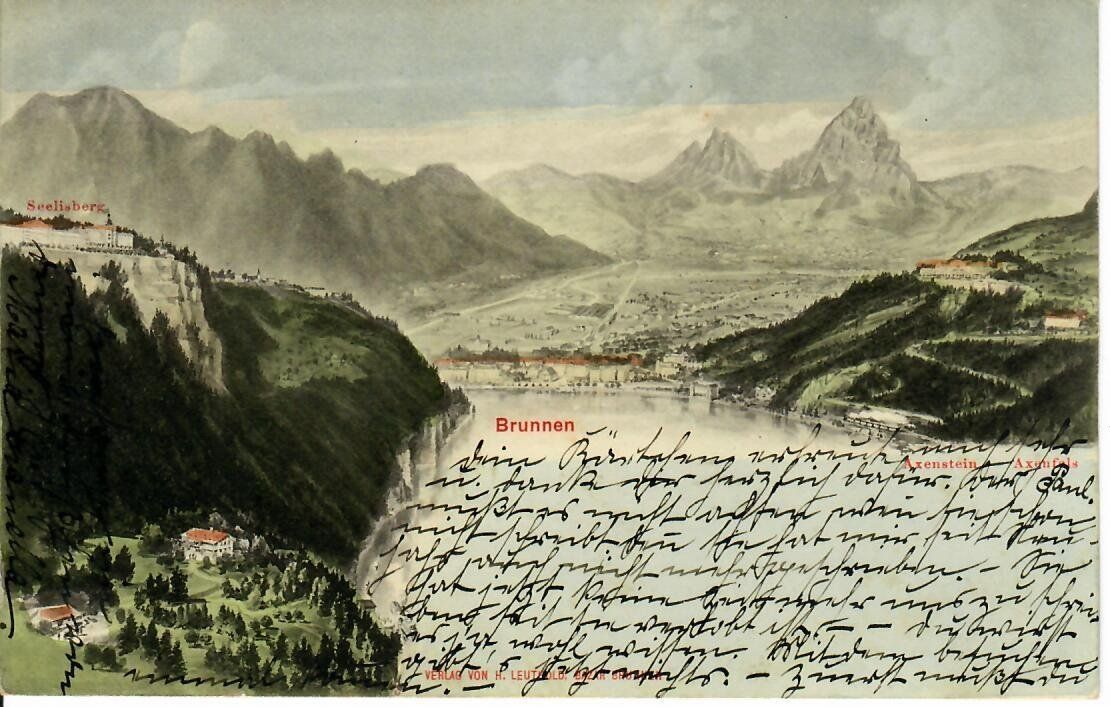 Cartes postales: Brunnen  1904 – D'occasion à Hochdorf par Ziegel-16