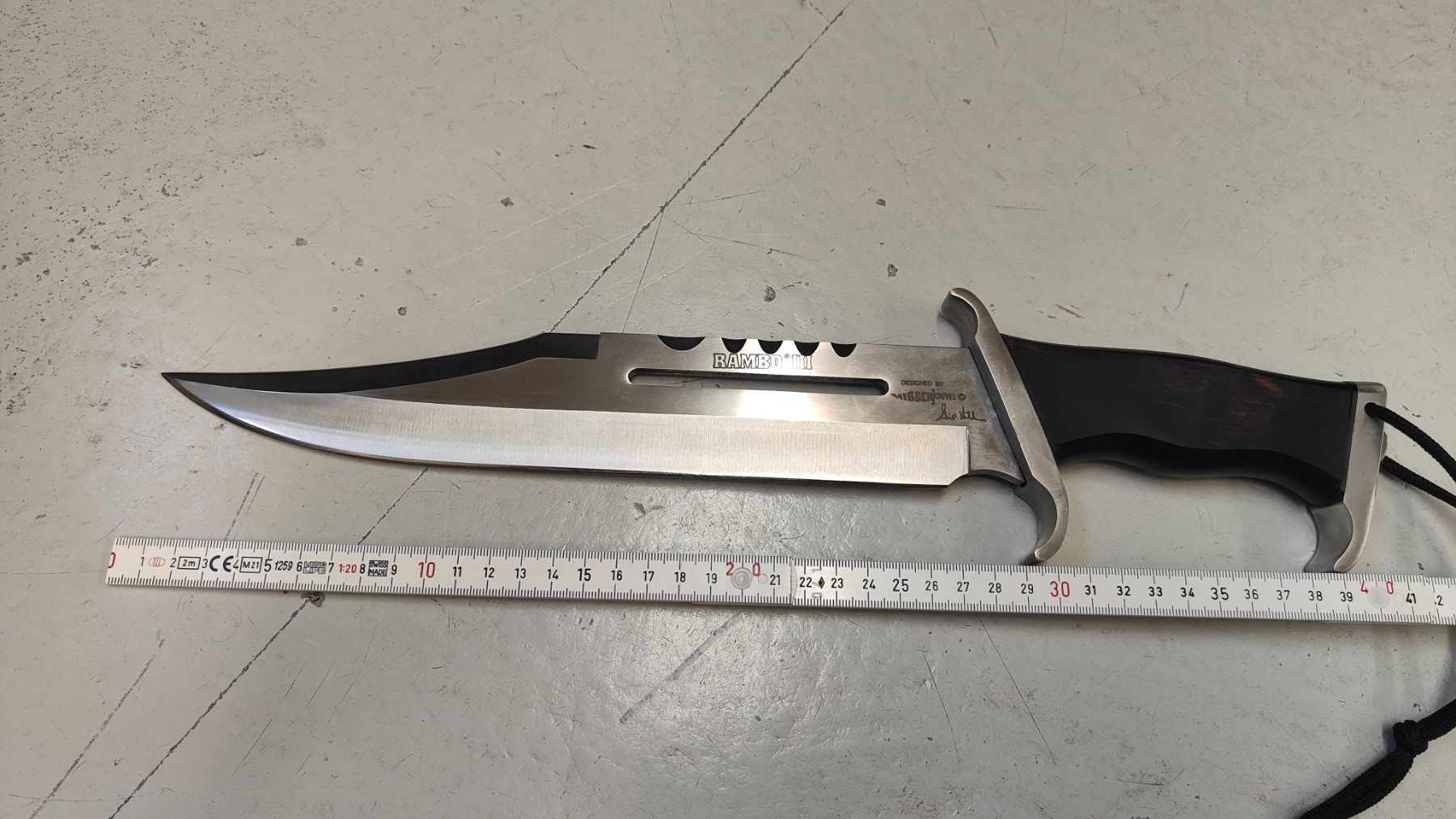 Accessori: Rambo Messer Dolch Bowie Messer – Nuovo (secondo la descrizione) da Lupfig venduto da PO-Aviation 1