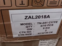 Generika Toner für Brother Drucker: TN-241 TN241 Cyan Yellow