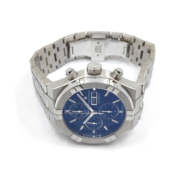 Maurice Lacroix Orologi: Maurice Lacroix Aikon Automatic Chronograph Black Dial – Usato da Montreux venduto da CashPay_Montreux 3