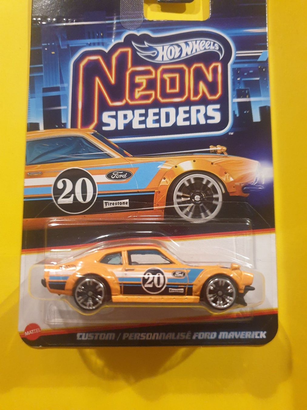 Hot Wheels Modellini d'auto: Hot Wheels CUSTOM FORD MAVERICK – Nuovo e nell'imballaggio originale da Oftringen venduto da Rotor 1