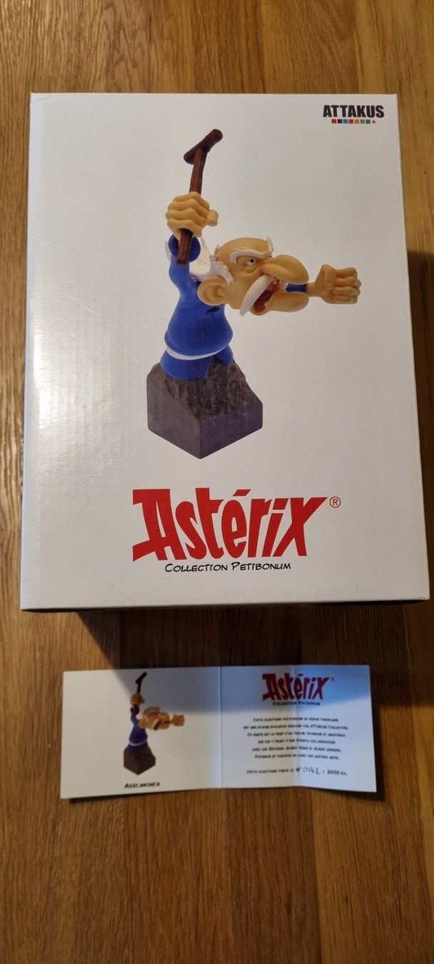 Fumetti: ASTERIX / AGECANONIX ATTAKUS collection Nr 142/2000 – Nuovo e nell'imballaggio originale da Forel / Lavaux venduto da valerian63