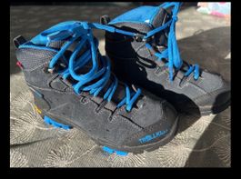 Trollkids Leder Wanderschuhe Gr. 27  28