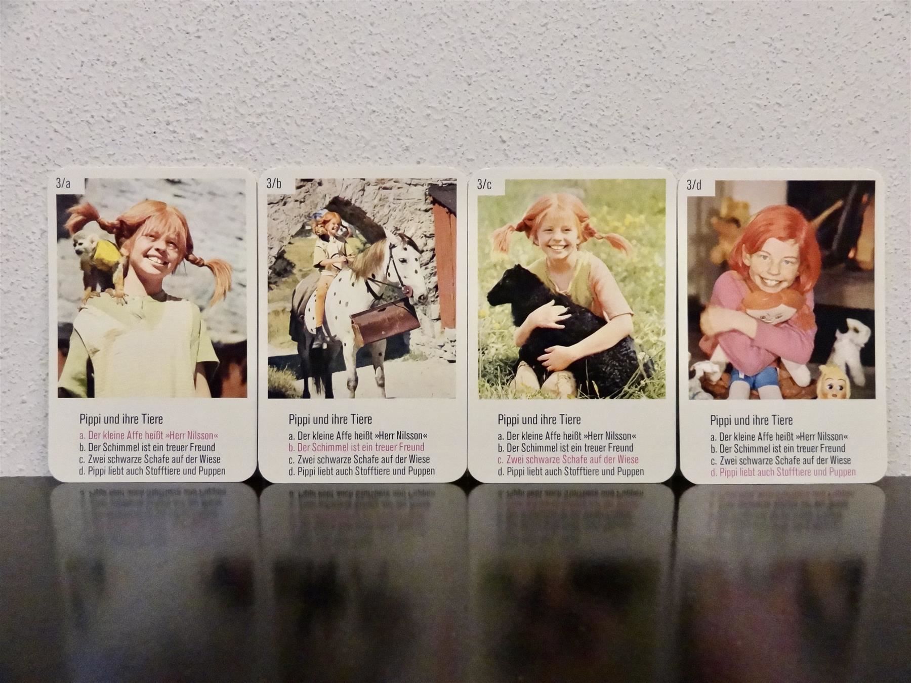 Ravensburger Giochi: schönes altes Quartett PIPPI LANGSTRUMPF – Usato da Kerzers venduto da wisaundso 5
