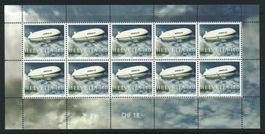 2004, Sondermarke Zeppelin NT, Kleinbogen **