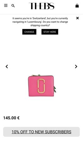 Marc Jacobs portemonnaie