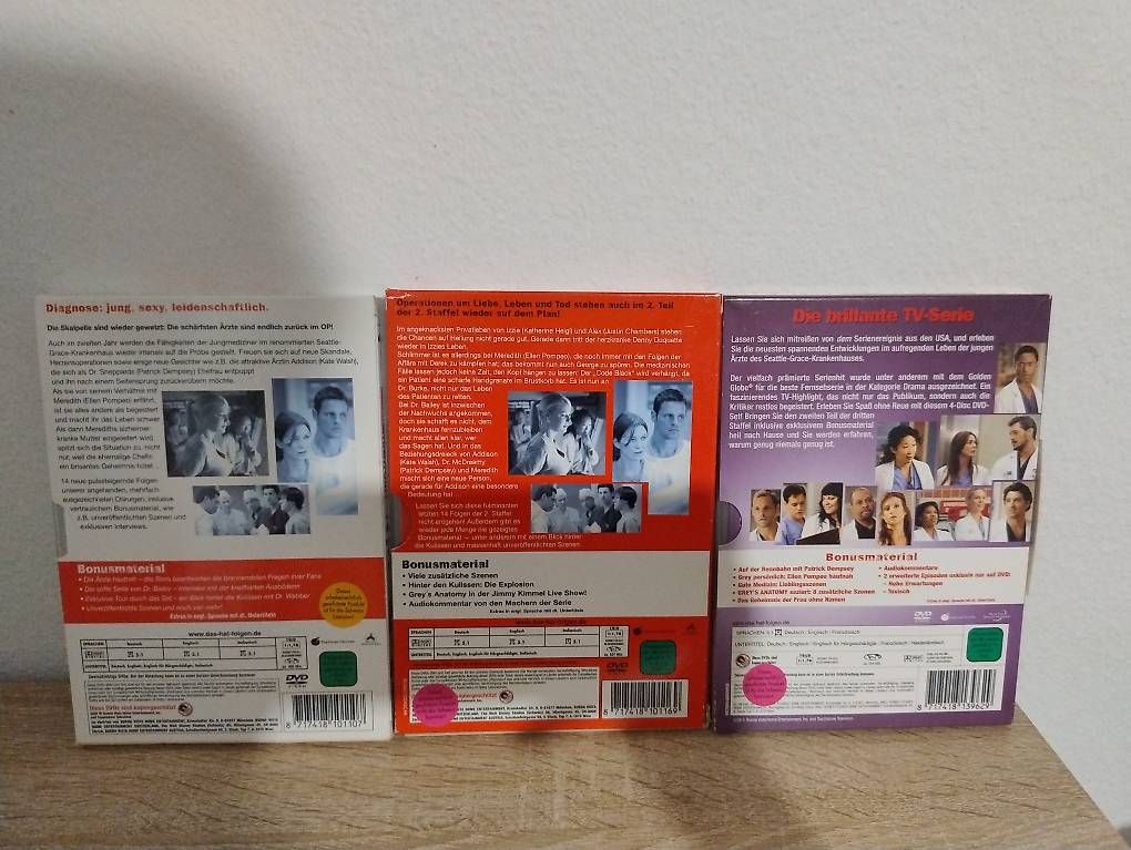 Tutti i DVDs: Grey's Anatomy – Usato da Emmenbrücke venduto da Cinderella19861986 1