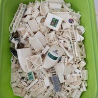 Lego Bausteine 1kg weiss