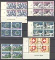 1970er-Jahre, diverse Viererblöcke, ET