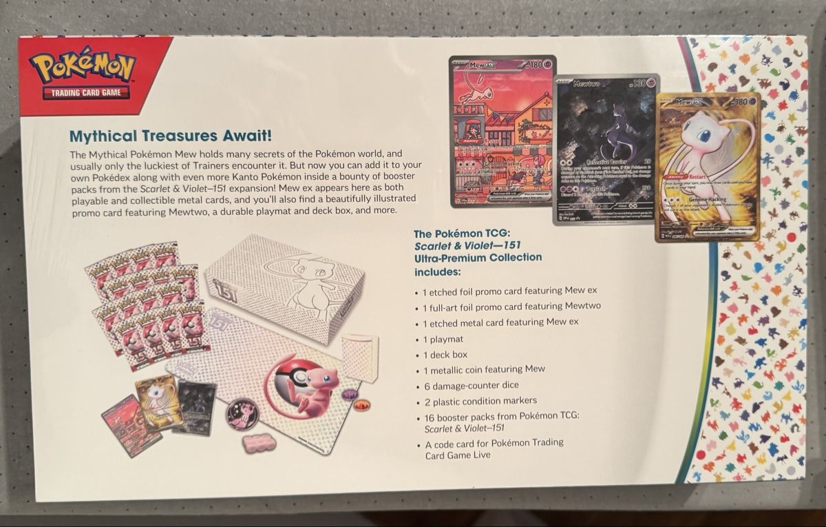 Pokémon Carte collezionabili: Pokémon 151 Ultra Premium Collection EN – Nuovo e nell'imballaggio originale da Bassersdorf venduto da PokeDude 1