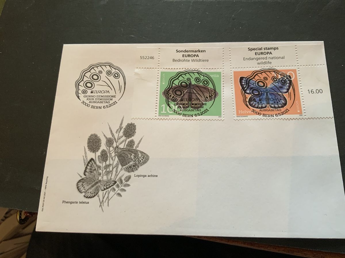 Tutti i francobolli: 2021 EUROPA FDC VOLL EINWANDFREI – Usato da Beinwil am See venduto da Ricri
