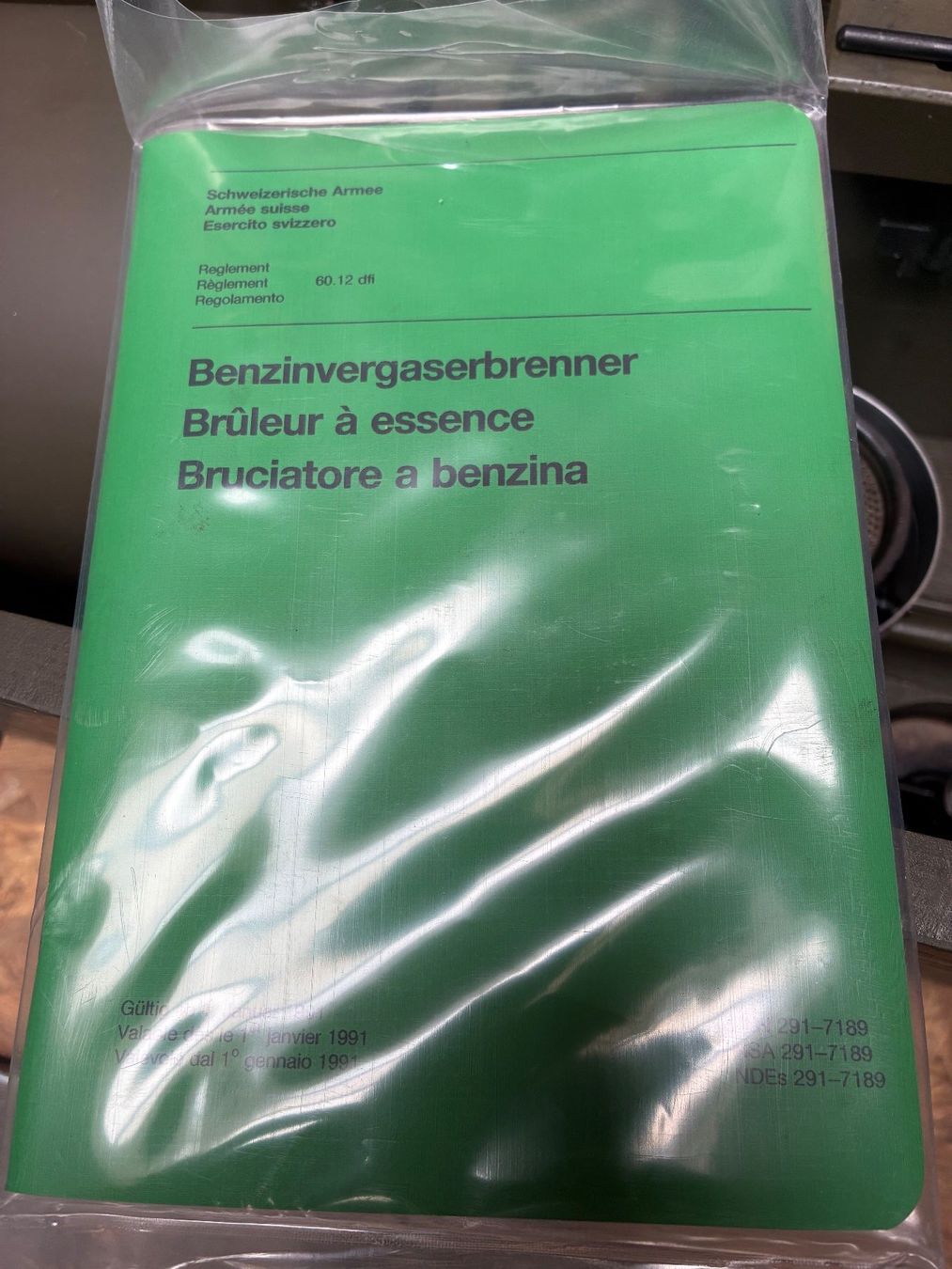 Komplettküchen: Benzin Kocher Schweizer Armee BVB – Gebraucht aus Basel von rfb01 5